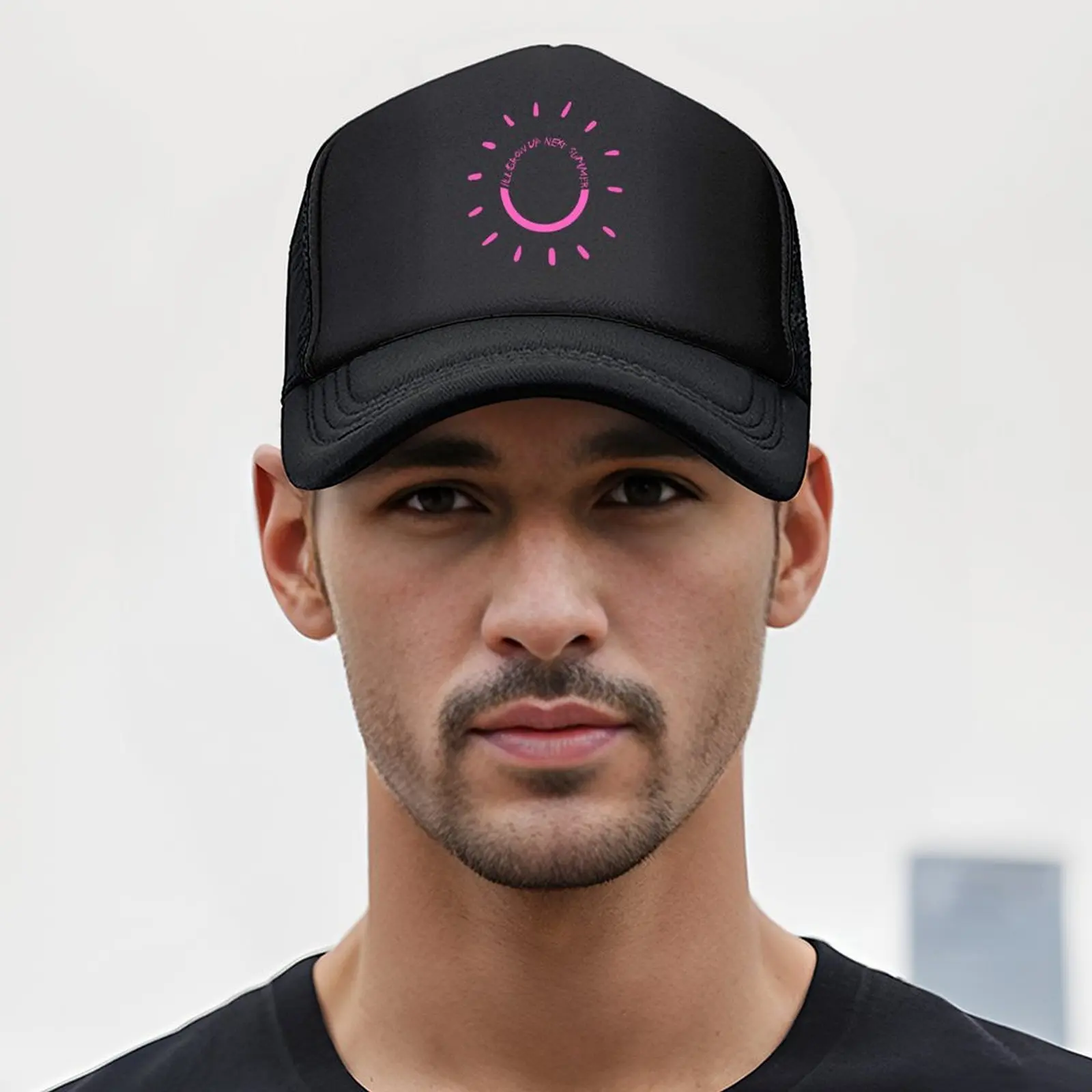 سأكبر الصيف المقبل- MGK (وجه في حالة سكر) قبعة بيسبول نزهة الشاطئ أنيمي قبعة تكتيكية القبعات على العرض قبعات الذكور المرأة