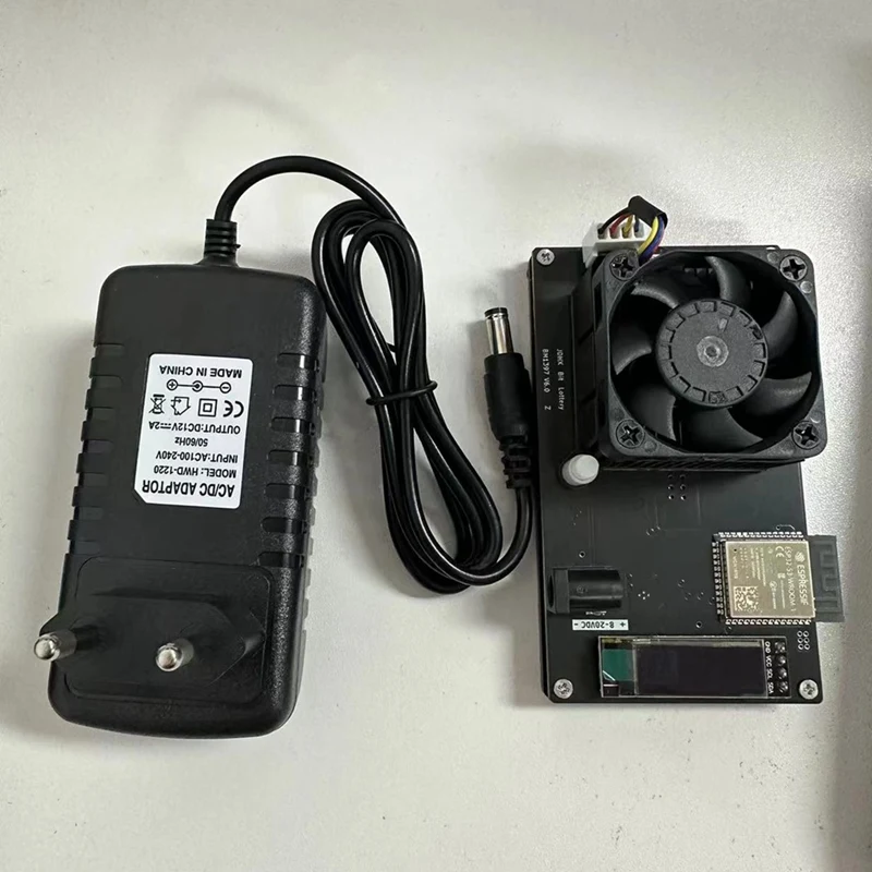 Imagem -02 - Bitaxe-mineiro Solo Asic Btc com Fonte de Alimentação para Bitcoin Bmg 320gh s Kit Faça Você Mesmo Bm1397