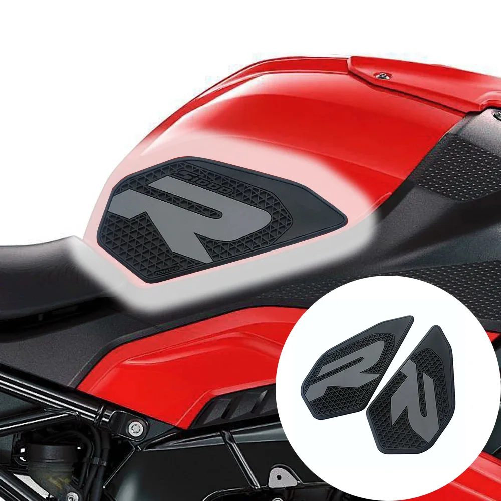 

Motorcycle Gas Knee Grip Traction Side Decorative Protector Anti Slip Tank Pad Sticker For BMW S1000R 2021-2022