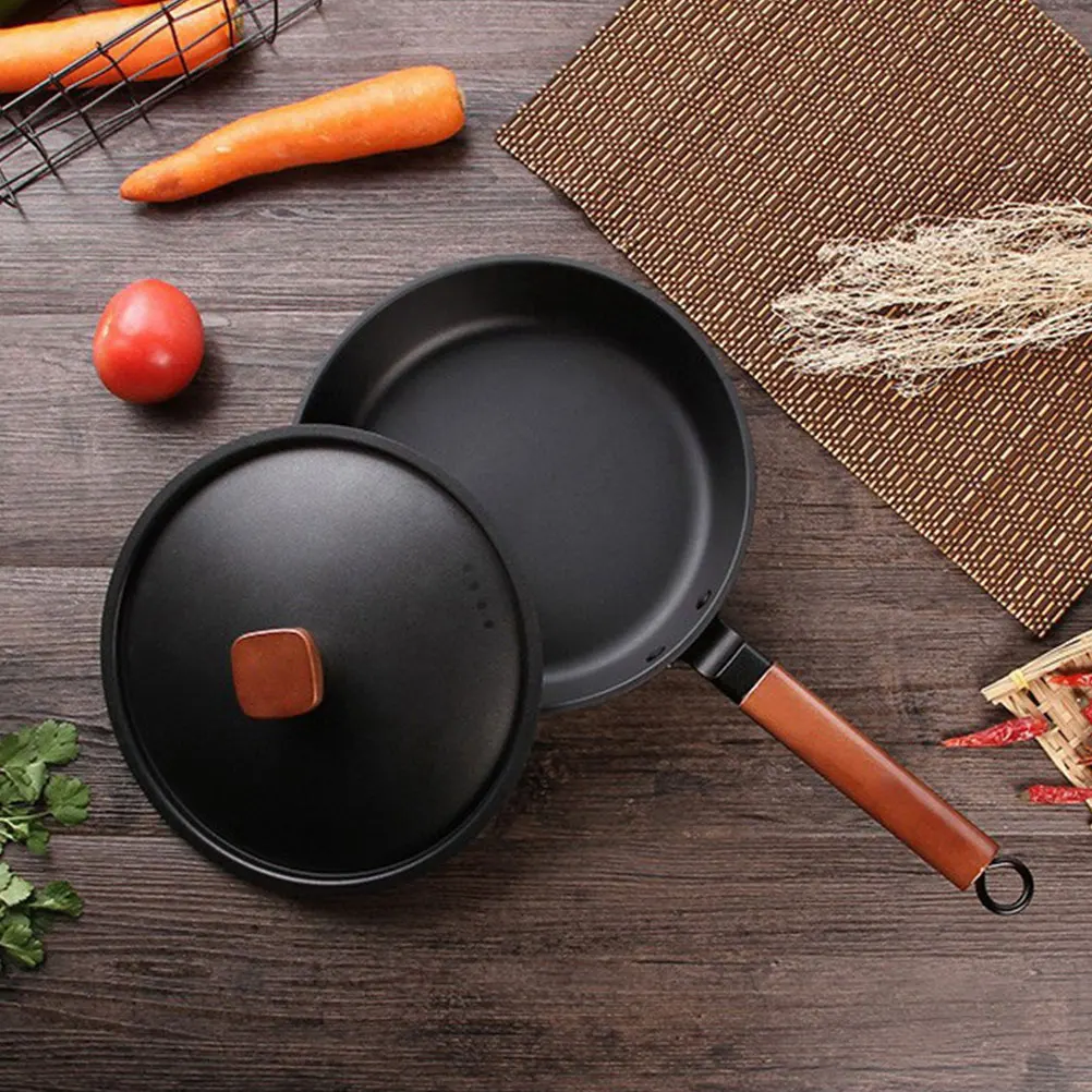 

Non Stick Pancake Home Non-Stick Pan Cooking Flat Frying Iron Frying Pan Egg Breakfast Pot Iron Kitchen Gadgets Cookware