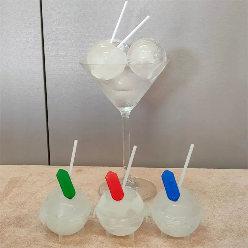 Mold Low Temperature Resistance Easy To Release Spherical Mold Spherical Ice Maker Easy To Clean Oversized Puck Puck