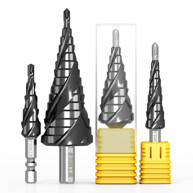 

Step Drill M35/Co Cobalt Containing High Hardness Hexagonal Handle Pagoda Drill Bit Industrial Grade Reamer Stainless Steel