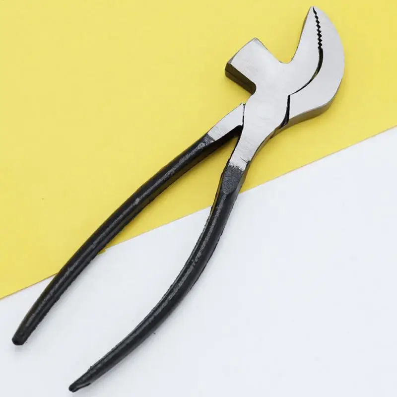 

Craft Pliers Pincers for Shoemaking Multifunctional Heavy Duty Curved Needle Pliers for Shoe Repair Hemming Sewing Pressing
