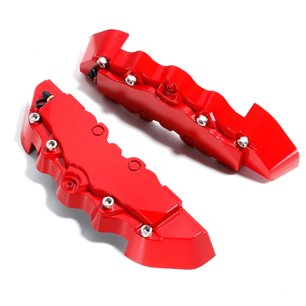 2Pcs/Lot Brake Caliper Cover Decoration Cover for 16-20 Inch Wheel ABS Plastic Without Logo Red/Blue/Black/Yellow