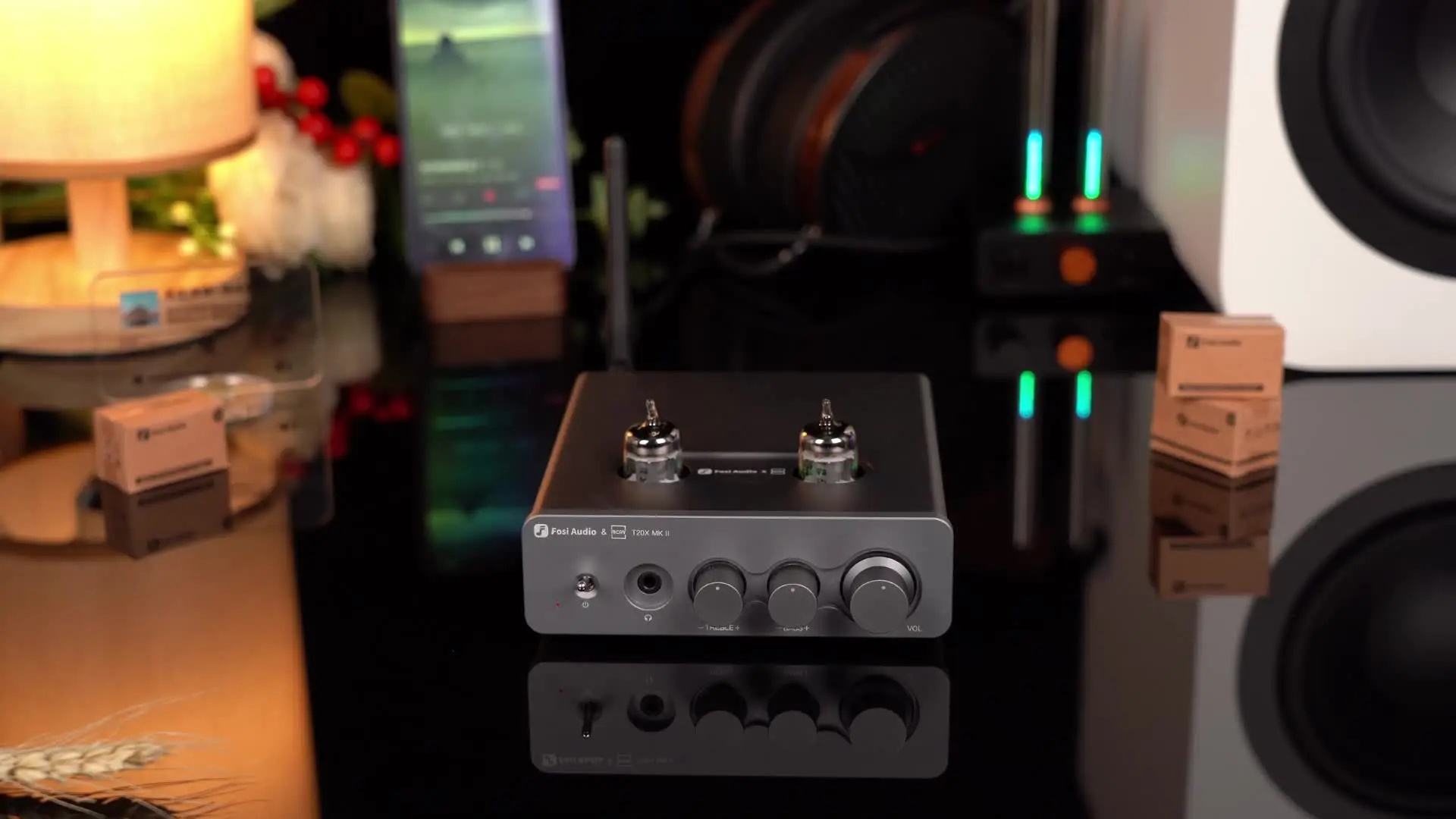 Fosi Audio T20X MKII 300W ブルートゥース搭載真空管アンプ