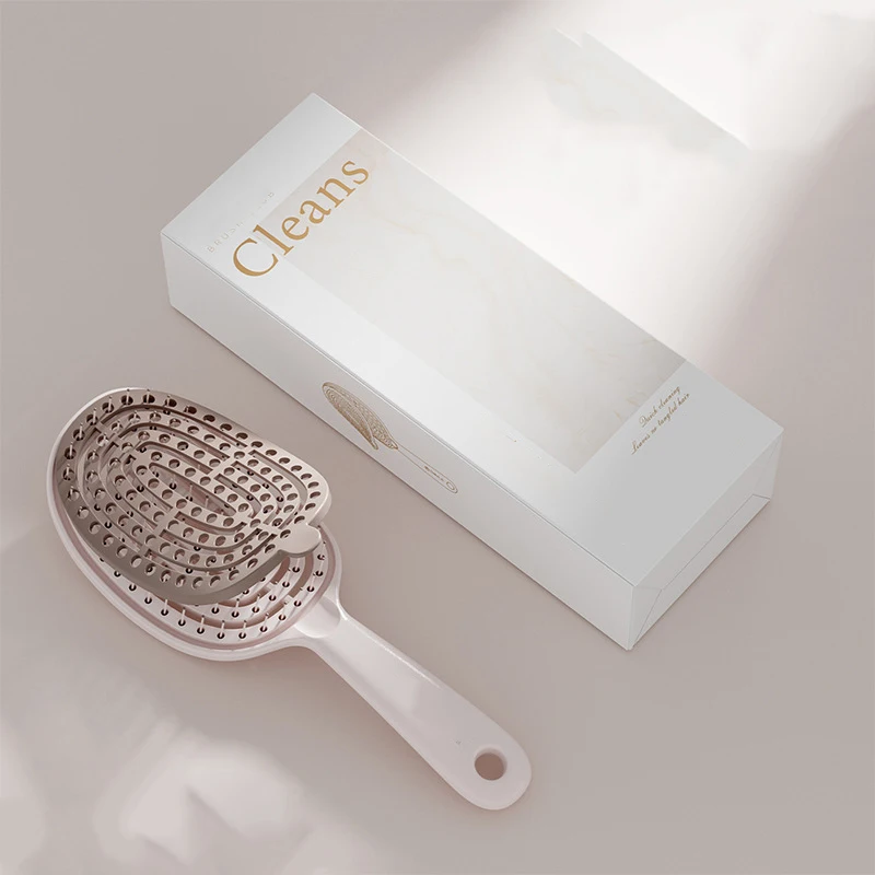 Multi-Functional Hair Brush Kit, Self-Cleaning Air Cushion Massager, Curling Comb for Smooth Hair