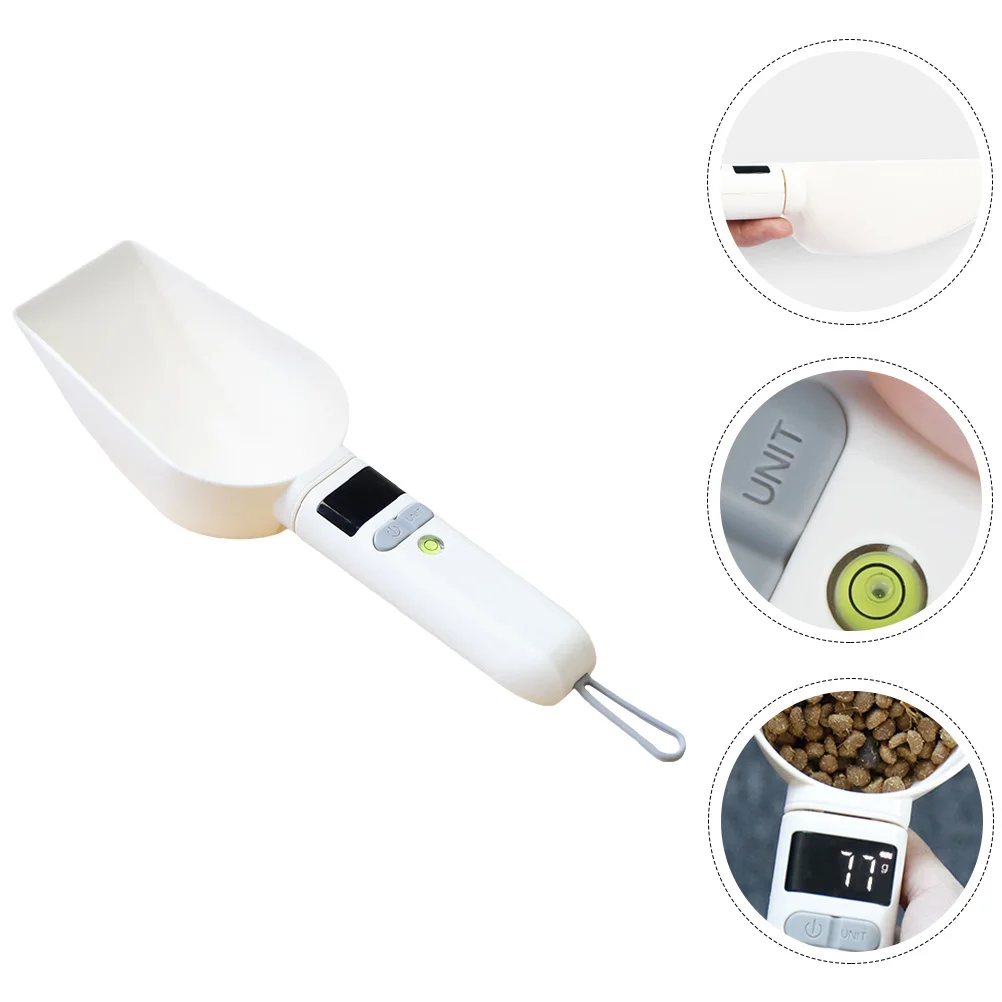 

Detachable Rechargeable Digital Measuring Spoon Pet Food Scale Shovel Electric Food Scale Scoop Tool Measuring Spoon