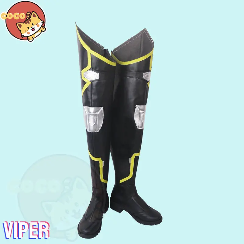 

CoCos Game Valorant Viper Cosplay Shoes Game Cos Valorant Cosplay Sabine Callas Cosplay Boots Unisex Role Play Any Size Shoes