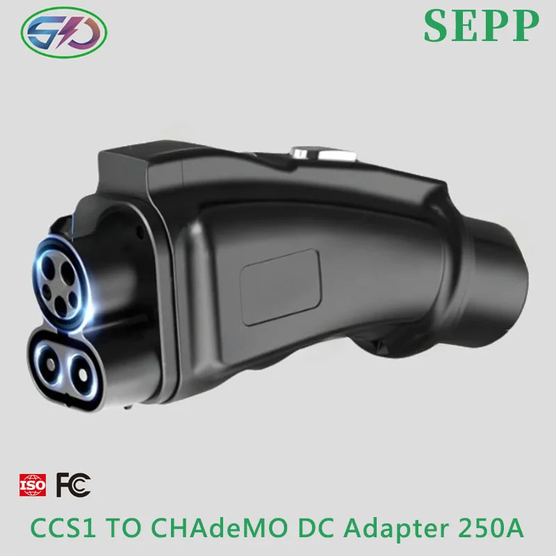 EV electric car CCS2 to CHAdeMO Adapter Super charger-Compatible DC Charging combo 2 to chademo Converter Fast Charging Adapter