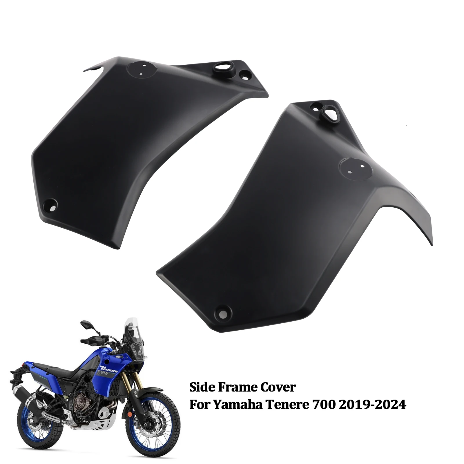 Zijframebeschermer stroomlijnkappen voor Yamaha Tenere 700 2019-2024