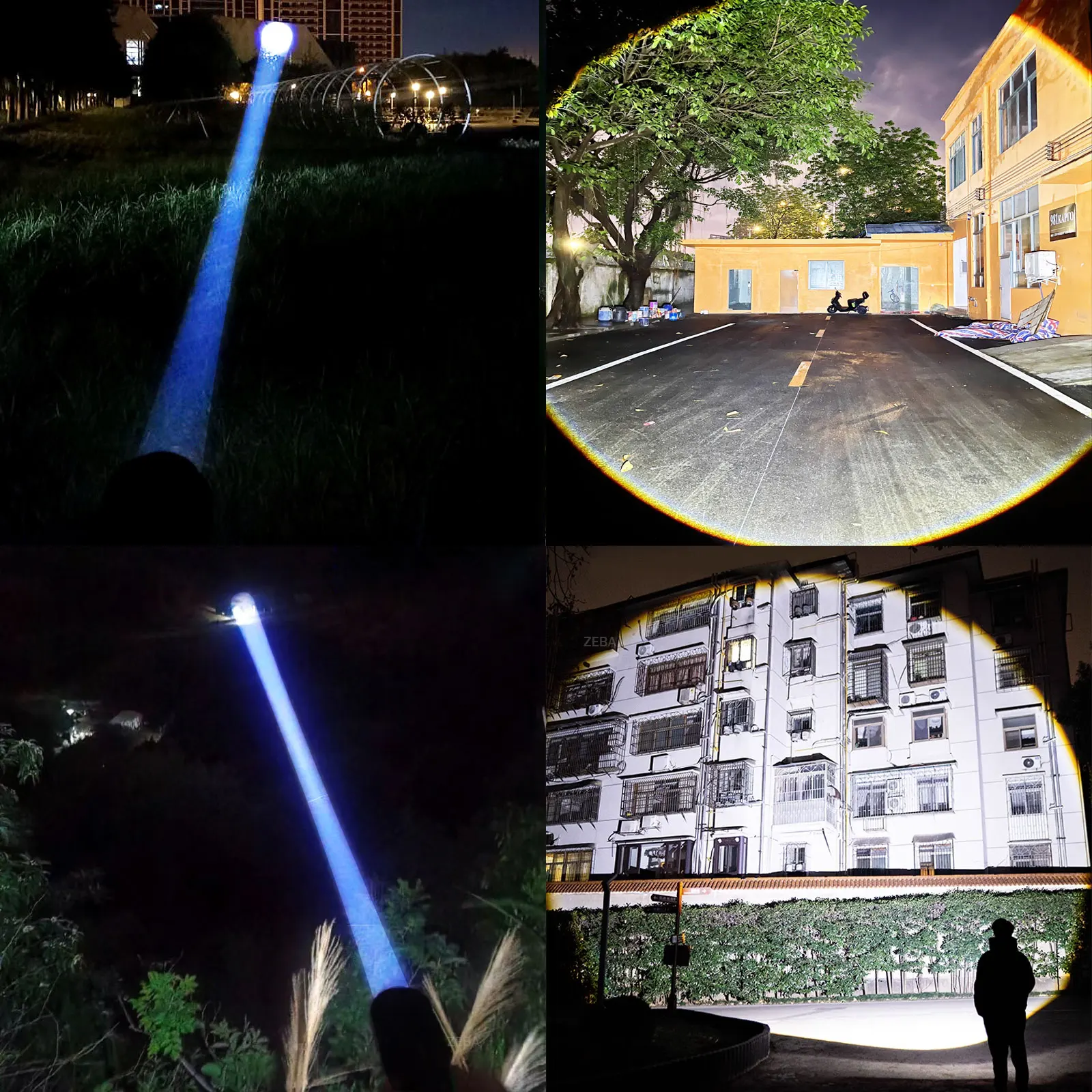 2025 Most Powerful Flashlight Super Bright Rechargeable Led Torch 10000000LM Long RangeTactical Flashlights With Magnet Lantern