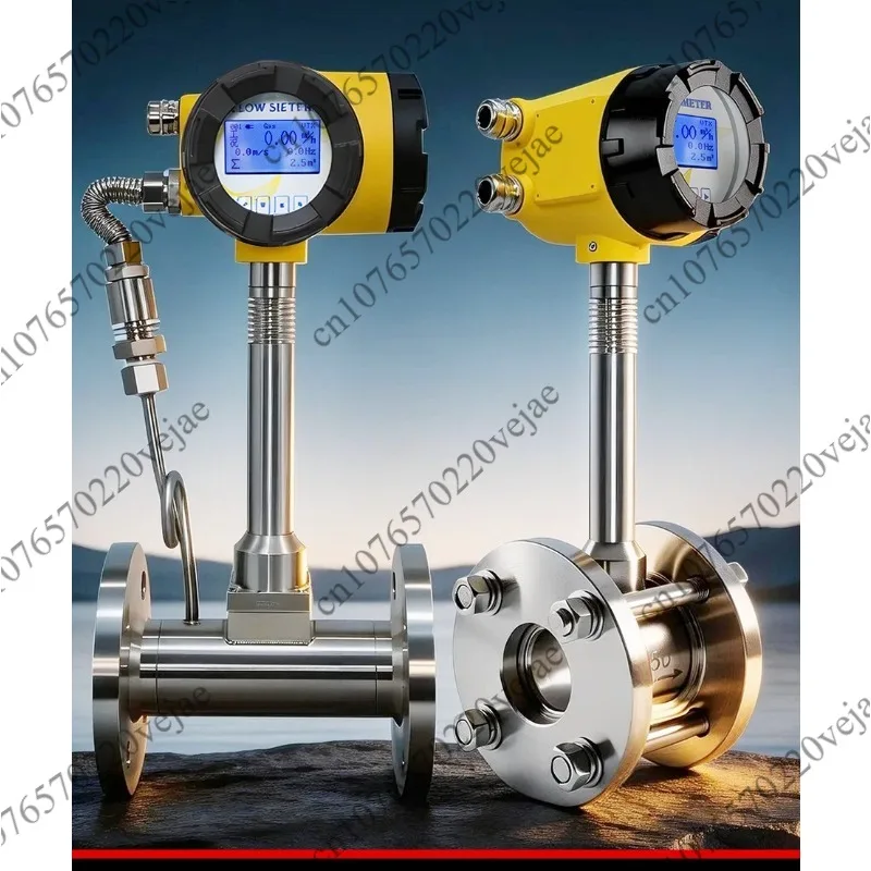 

Natural gas, air, liquid, nitrogen, ammonia, soot, oxygen, argon, biogas, vortex street flow meter, intelligent digital display