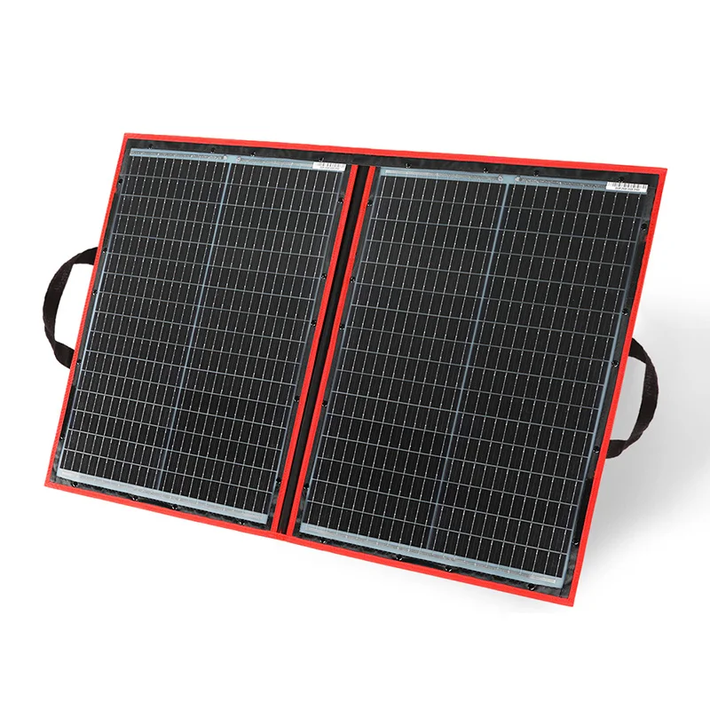 Dokio 18V 100W-300W Flexibel Opvouwbaar Zonnepaneel 12V Controller Draagbaar Zonnepaneel Voor Kamperen/Reizen/Camper - afbeelding 2