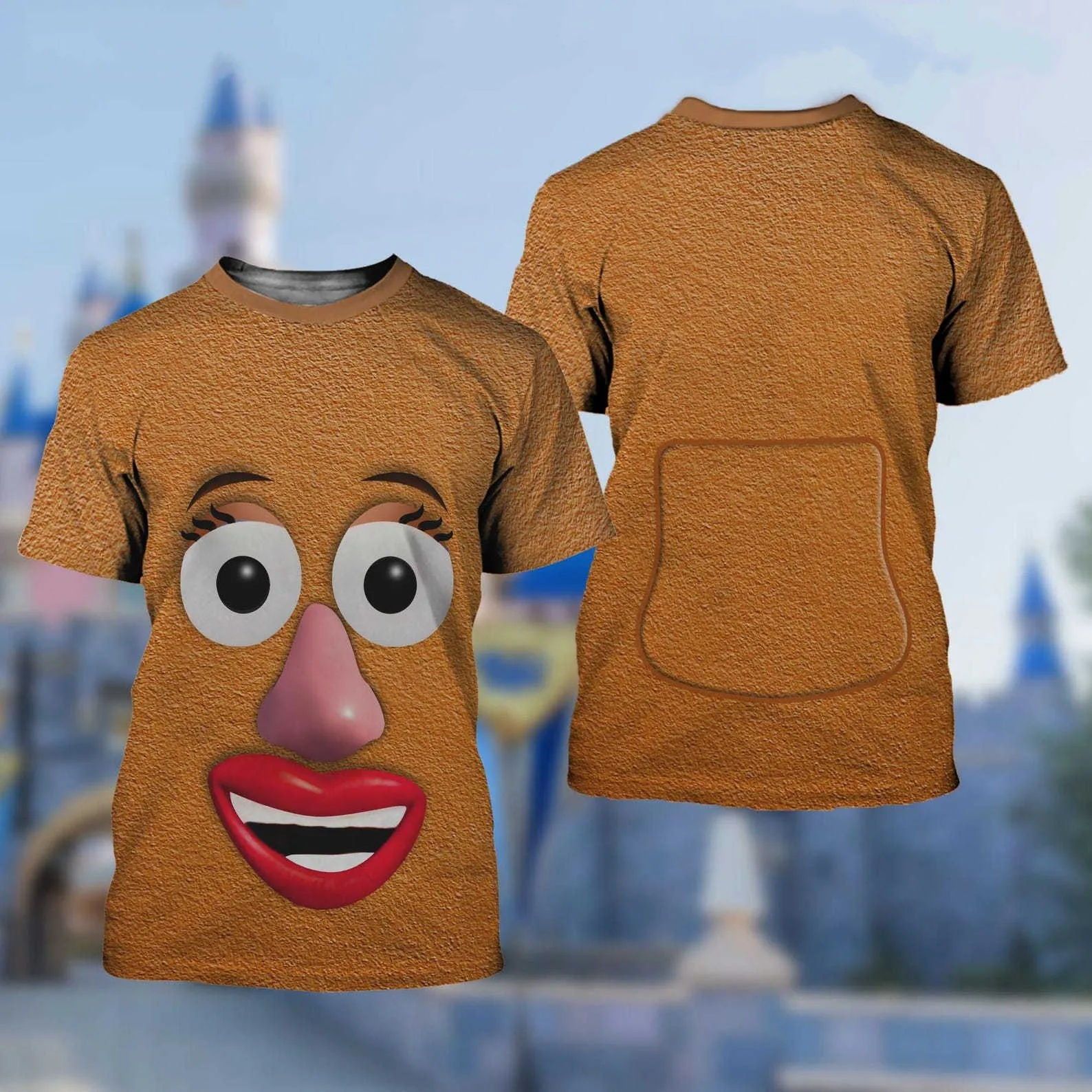 Disney Toy Story Woody Cosplay 3D Print T-shirt Men's Women's Casual Short Sleeve Tops Summer Fashion Cartoon Oversized T shirt image 5