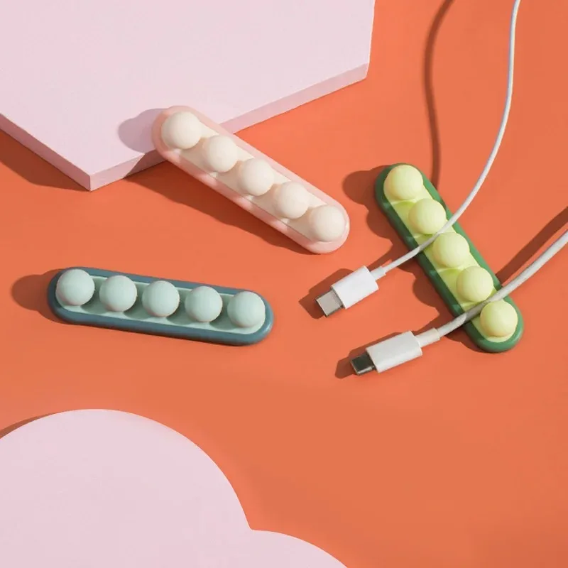 1/3 шт. самоклеющееся устройство для намотки проводов