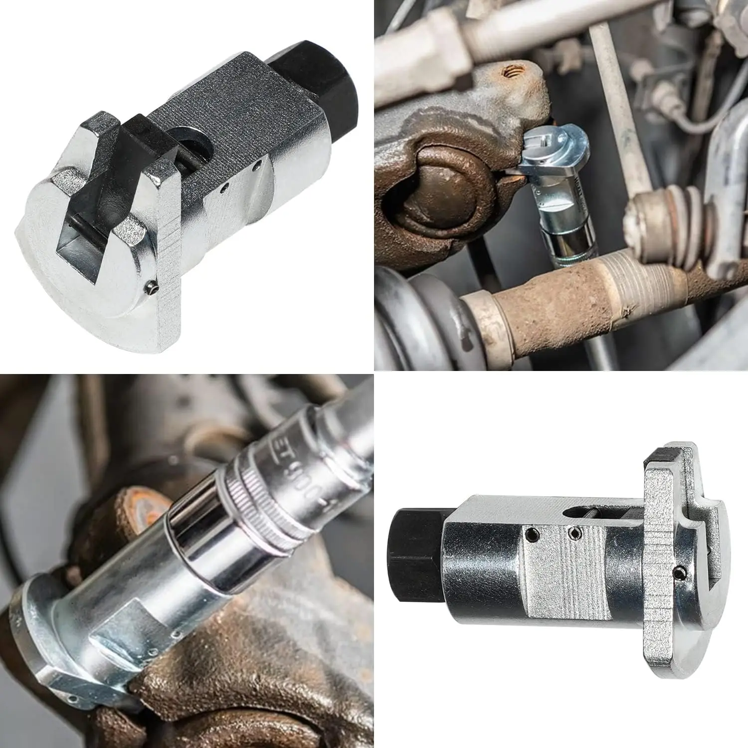 Hydraulisches Stoßdämpfer-Demontagewerkzeug für Autos, Federbeinspreizer, Aufhängungstrenner, Manuelles Kugelgelenk- und Buchsenentfernungswerkzeug-Set