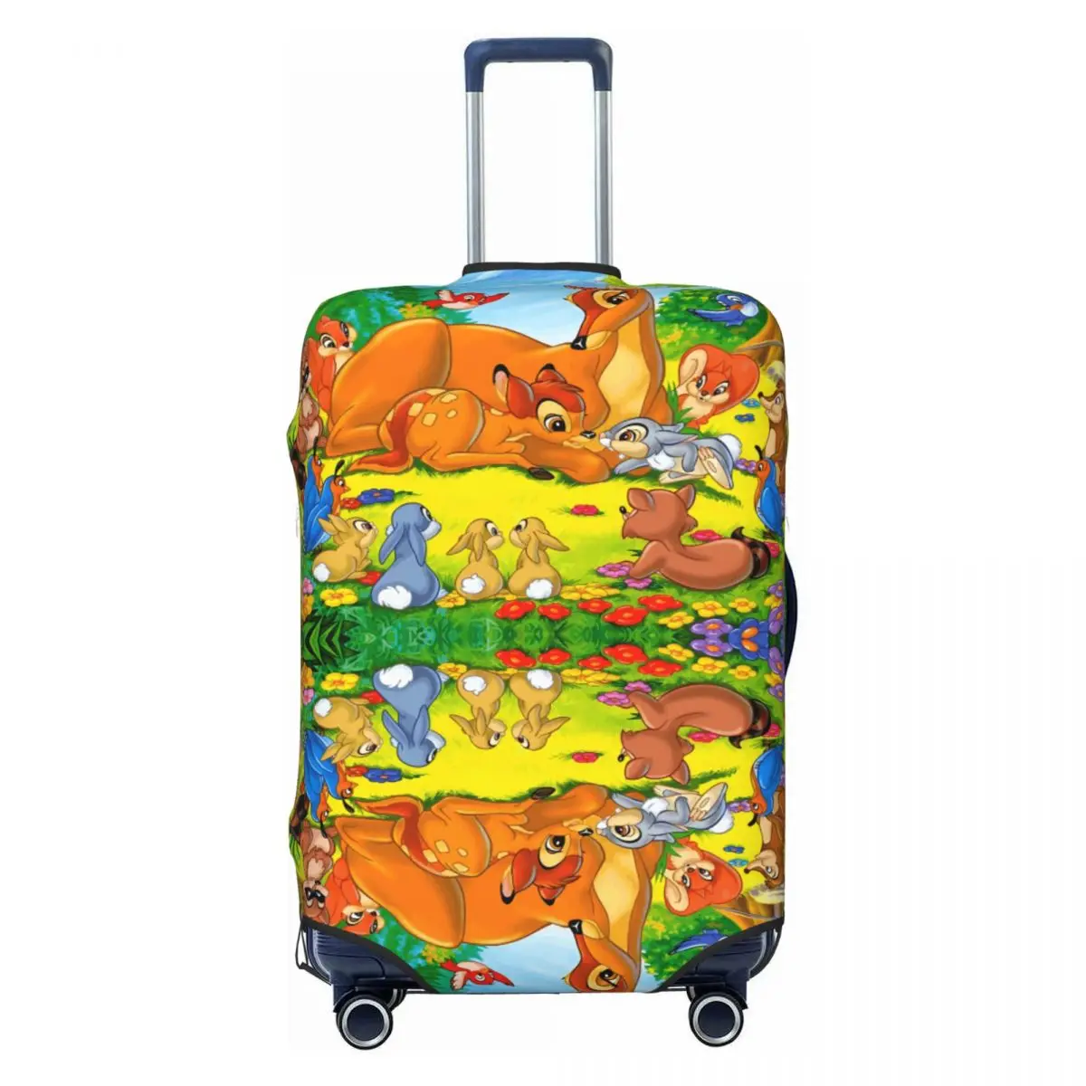 

Custom Cartoon Bambi New Luggage Cover Protector Funny Mangas Travel Suitcase Protective Cover for 18-32 Inch