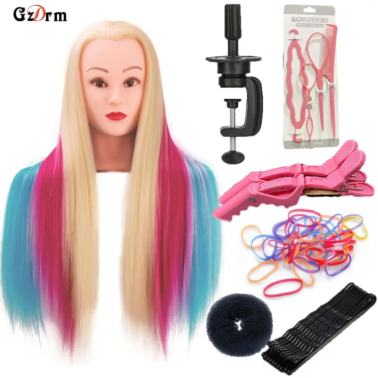 Realistic Wig Display Head, 54cm Circumference