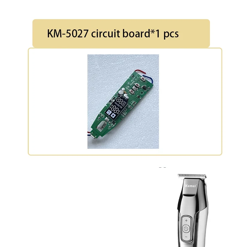 

Kemei KM-5027 печатная плата аксессуары kemei мужская машинка для стрижки волос maquina de corte cabelo