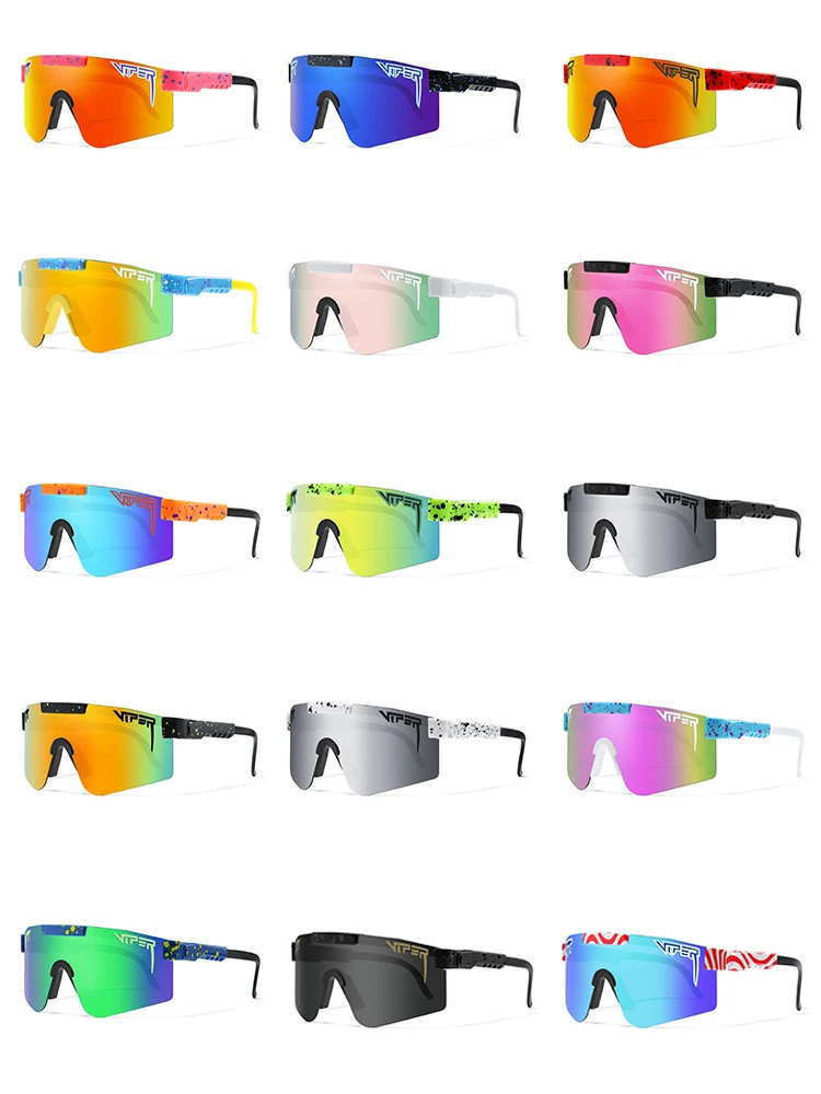 AliExpress PIT VIPER Outdoor Sunglasses Men Women Cycling Glasses MTB Sport Goggles Bike Bicycle Eyewear UV400 Without