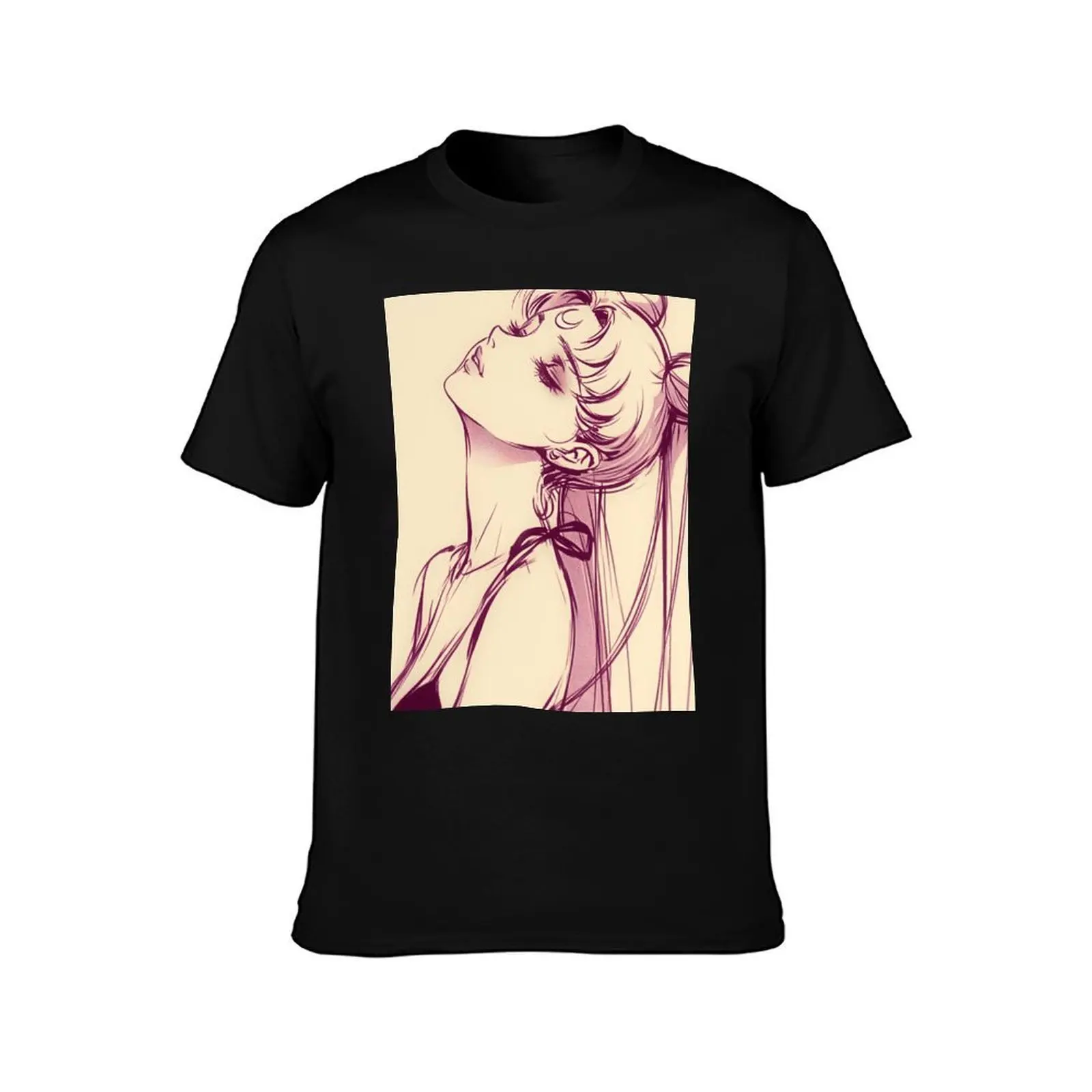 Usagi Tsukino - 5 T-Shirt Anti-Pilling Casual T-Shirt