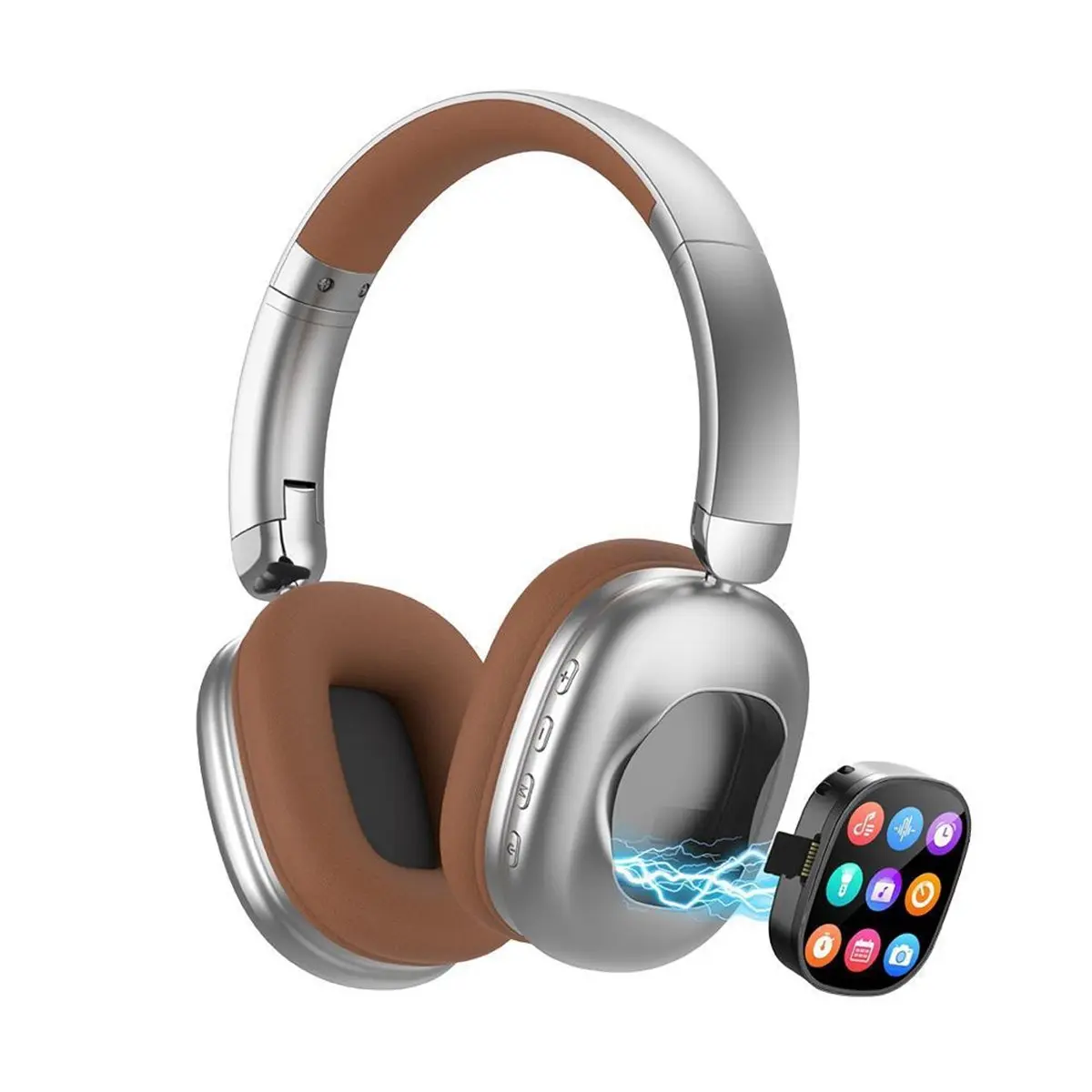 dtc6-ワイヤレス-bluetooth-ヘッドセット、取り外し可能な磁気タッチコントロール-led-スクリーン付き、スポーツゲーム用ノイズリダクションイヤホン-b