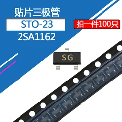 新しいトランジスタ、sot23 smd、2sa1162、a1162、sg 2sa733、a733、cs 2sc945、c945、cr 2sa1015、ペア-23、100個