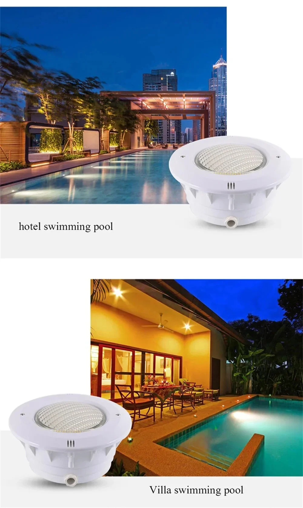 12W 18W RGB Underwater Lights LED Embedded Swimming Pool Lights 12V Waterproof IP68 36W 45W Colorful Remote Control Spotlights