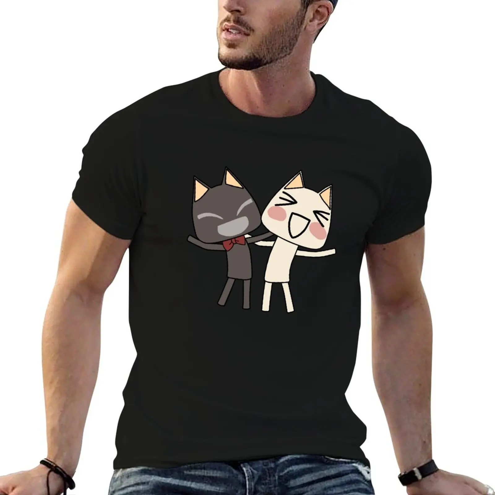 

Kuro and Toro T-Shirt t shirts for man graphic vintage man t shirt cotton high quality man t shirts for men T-shirt