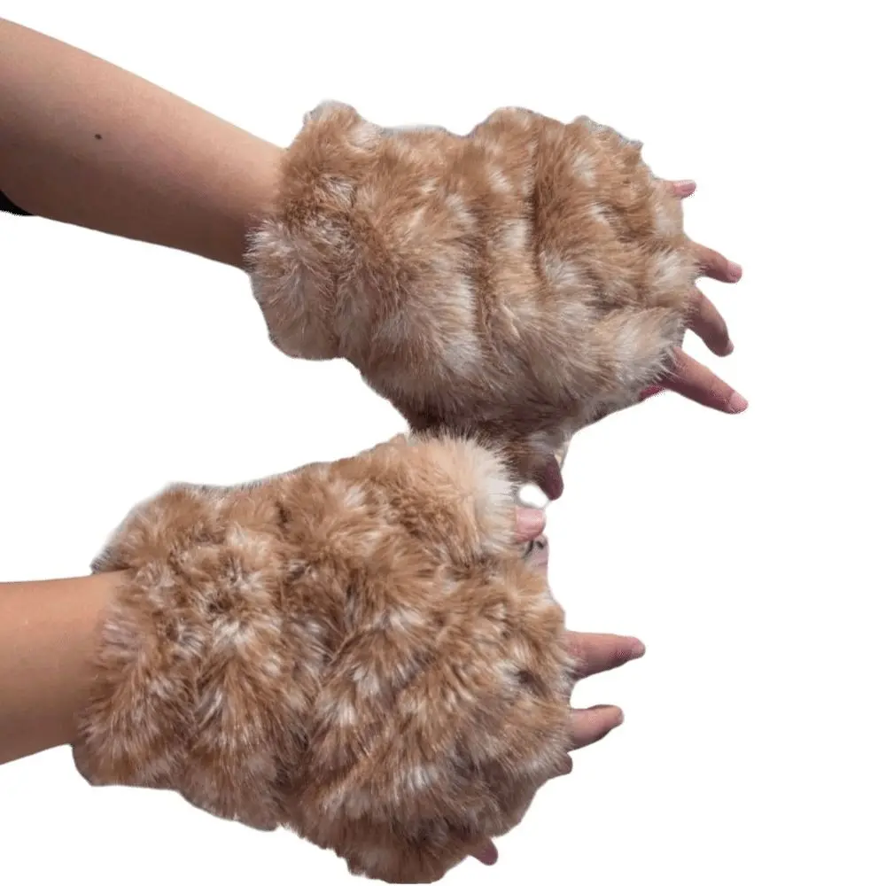 

Модные утолщенные перчатки с оленем, теплые зимние перчатки с сенсорным экраном, морозостойкие ветрозащитные женские зимние перчатки