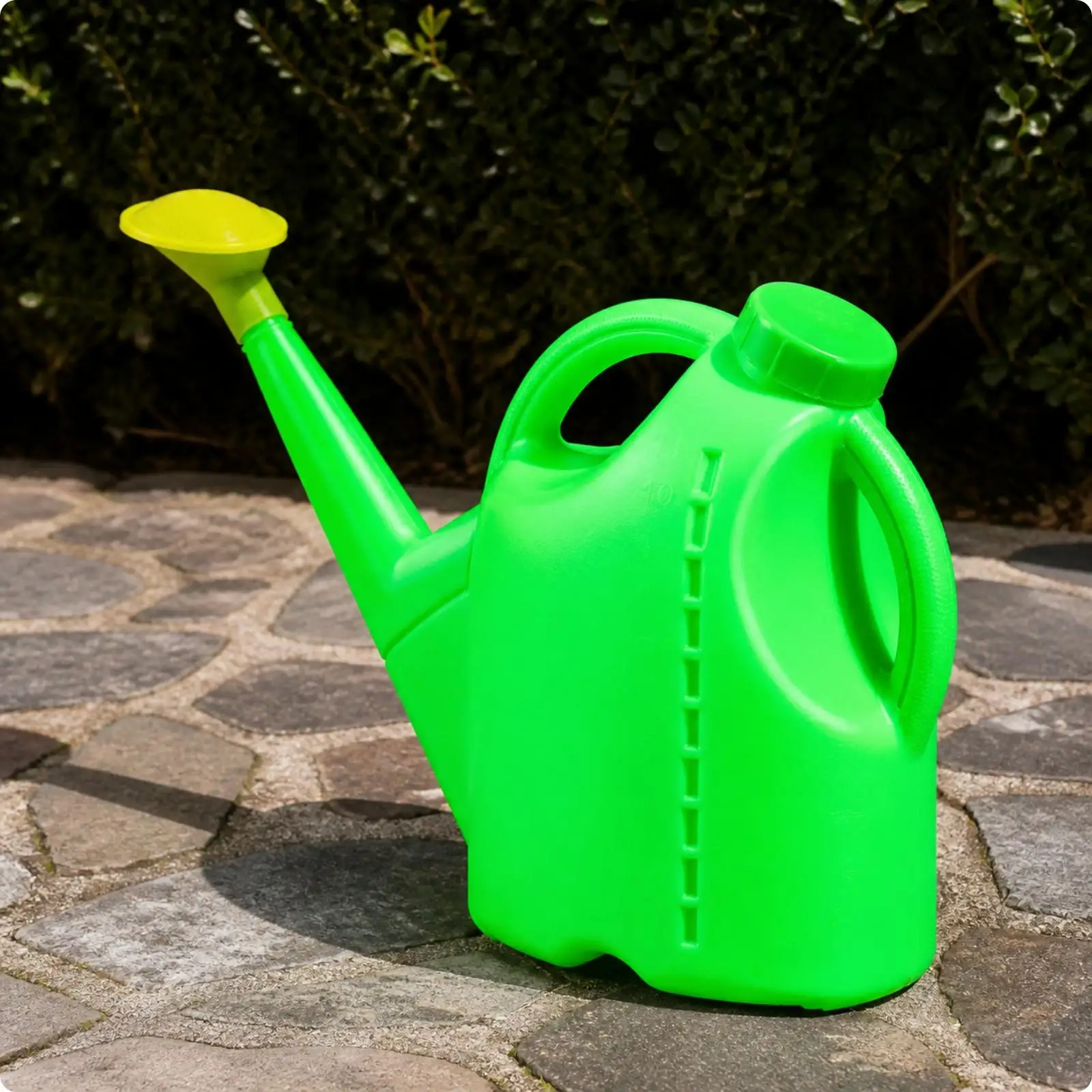 Green Garden Watering Can 11L Capacity for Home Yard Flowers Vegetables with Removable Sprinkler Head