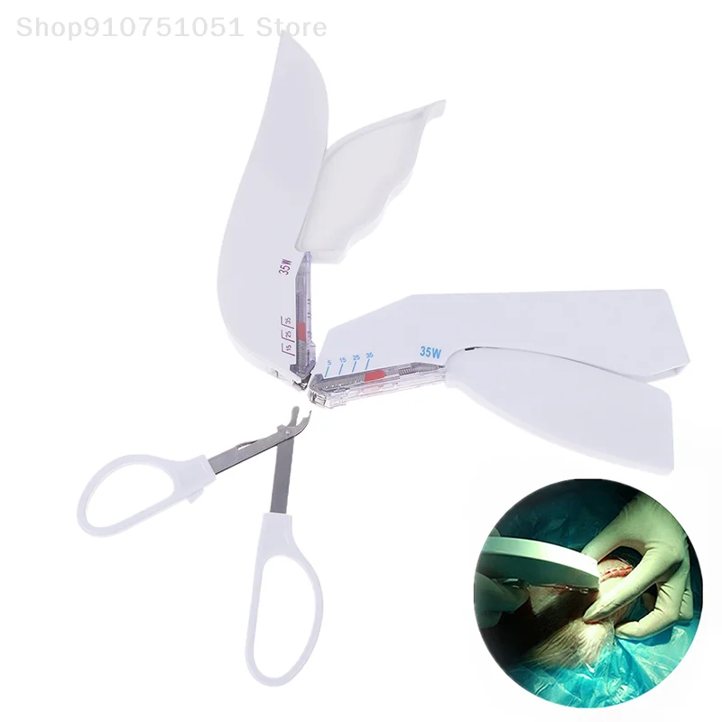Profession Medical Surgery Special Stainless Steel Skin Stitching Machine Disposable 35W Surgery Skin Stapler Suture Stapler