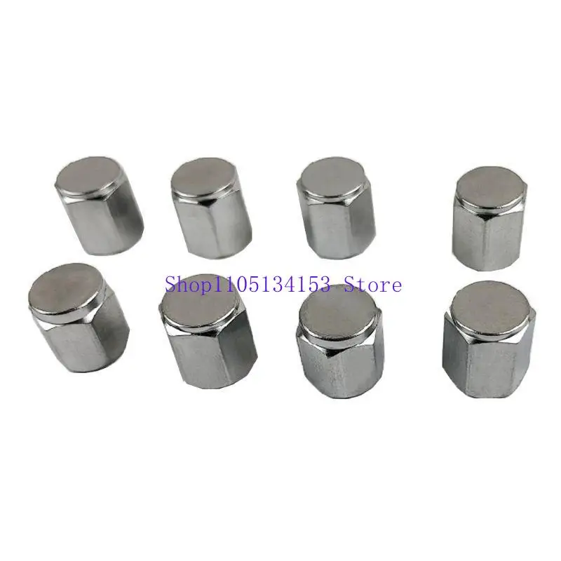 Hg89 8pcs سيارة معدنية شاحنة شاحنة إطارات العجلة لإطارات الإطارات لصمامات الجذعية غطاء الغبار غطاء الهواء قبعة الهواء للدراجة