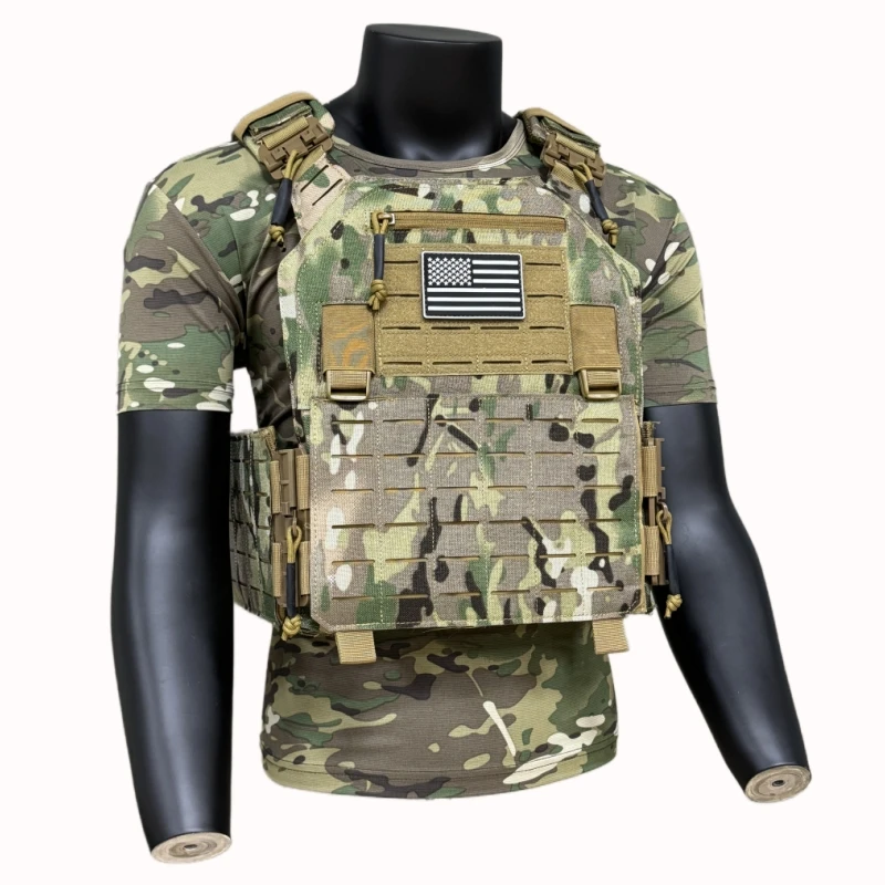 Outdoor tactical vest, tactical training clothing, rapid removal of protective suits, chemical warfare protection suit