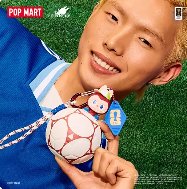 Caixa Surpresa Labubu FIFA 2026 POP MART