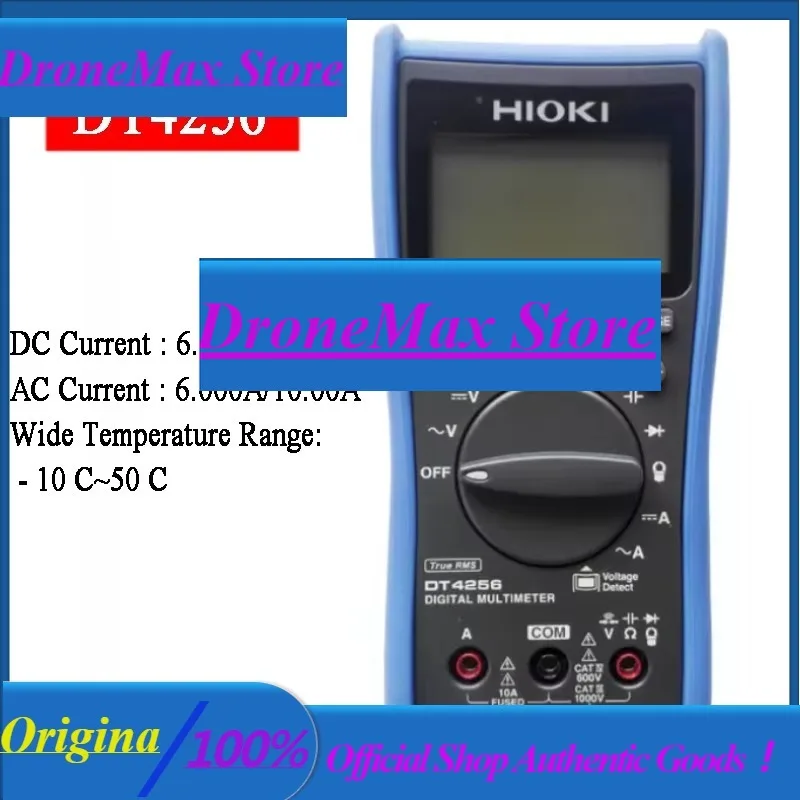 DroMaHIOKI DT4256 DT4253 DT4255 Digital Multimeter Measures Voltage Current Capacitance And Diodes