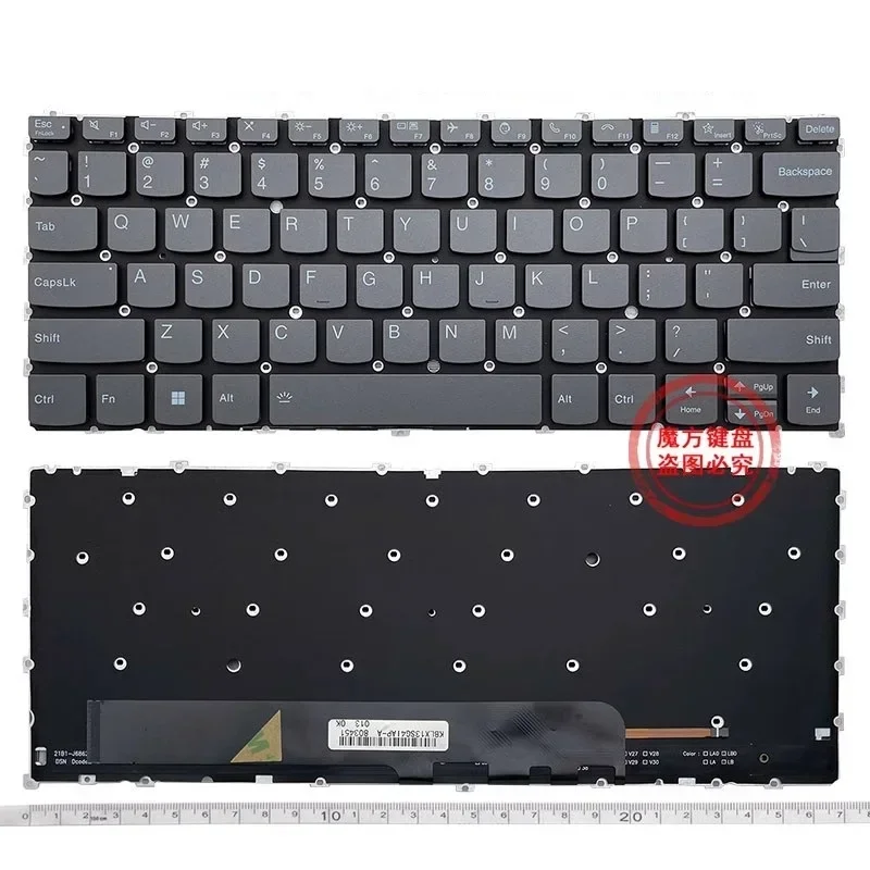 

Новая Серая клавиатура US для LENOVO ThinkBook Plus G3 IAP ThinkBook K3-ACN 2022