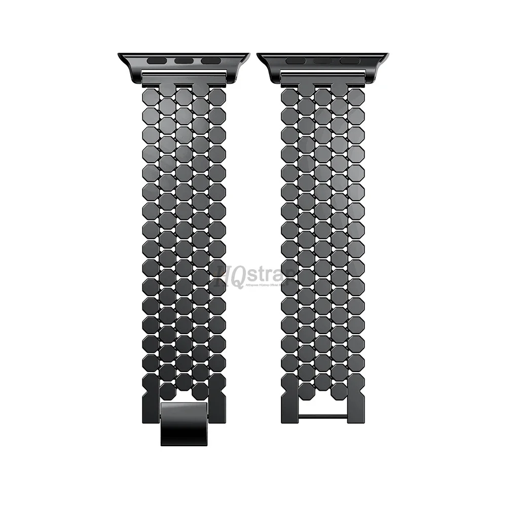 Metal Strap for Apple Watch Band 49mm 45mm 44mm 40mm 42mm 38/41 for Iwatch Series SE 7 5 6 4 Stainless Steel Bracelet Wristband