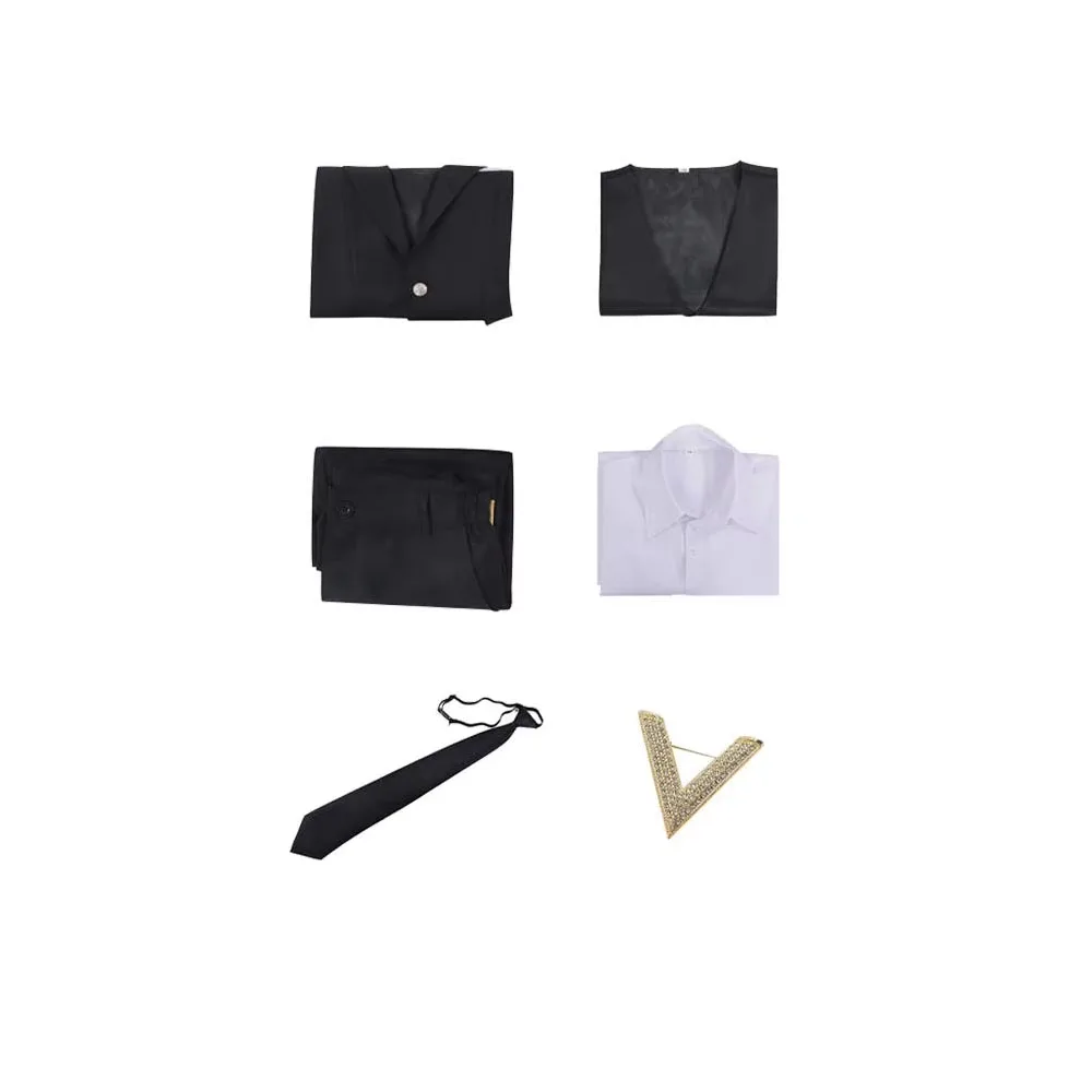 

Rosei Kantsubaki/Kangetsu Tocho Cosplay Costume 2026 Anime Shunkashuutou Roleplay Adult Clothing Halloween Carnival Party Suit