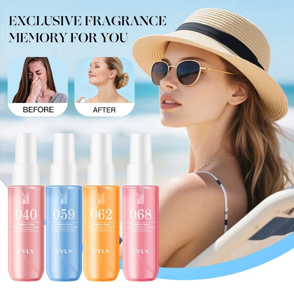 Digital Brazil Fragrance Spray 40ml Beach Coconut - Alcohol-Free Long-Lasting Scent