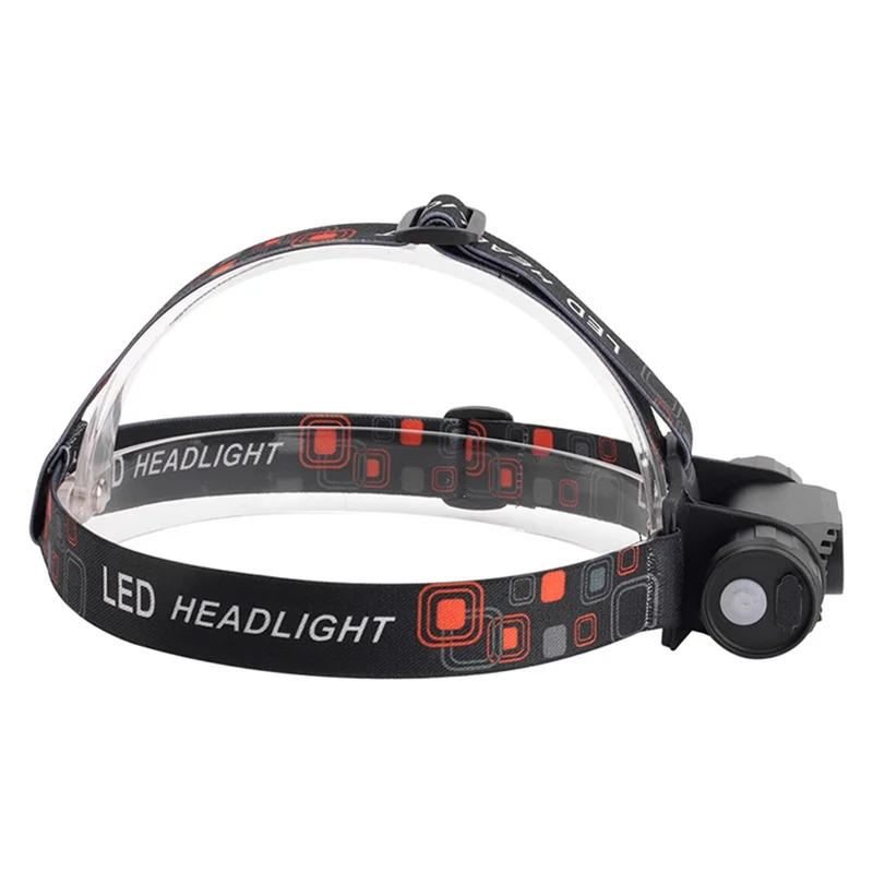 AA14 New Led Rechargeable Headlight,Motion Sensor Adjustable Headband Headlight For Adults Outdoor Camping Running Riding Durabl
