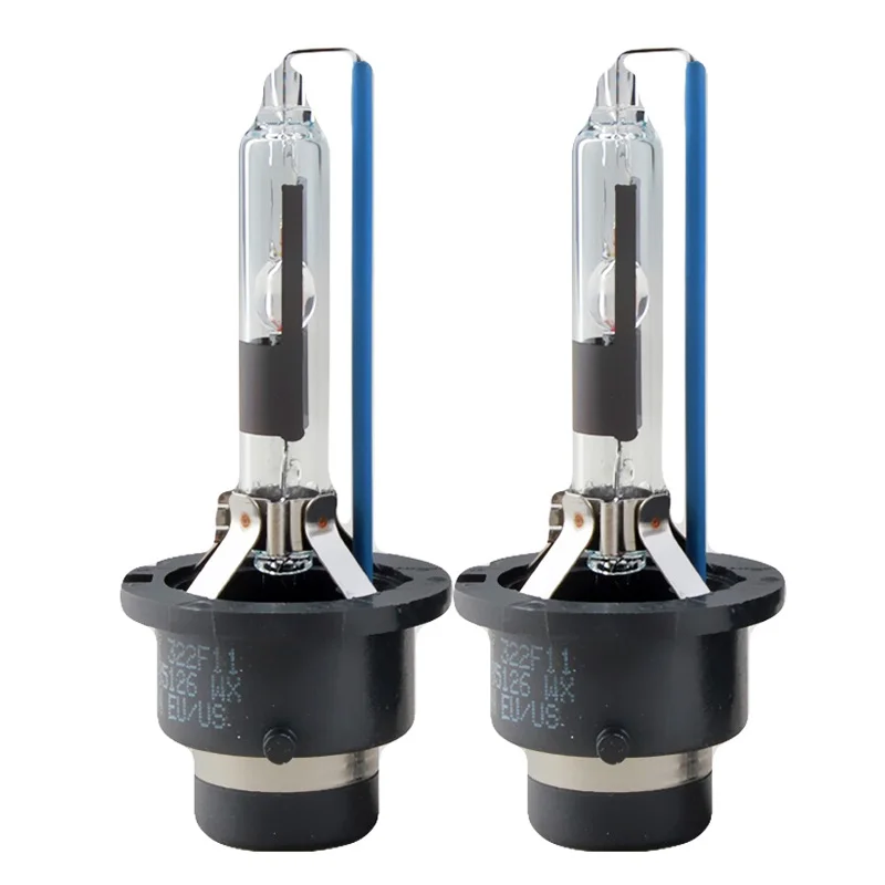 Philips D2R Ultinon HID Xenon Bulbs 35W 85V 6000K Cool Blue White Light Quick Start Genuine Car Headlight Bulbs 85126WXX2 1 Pair
