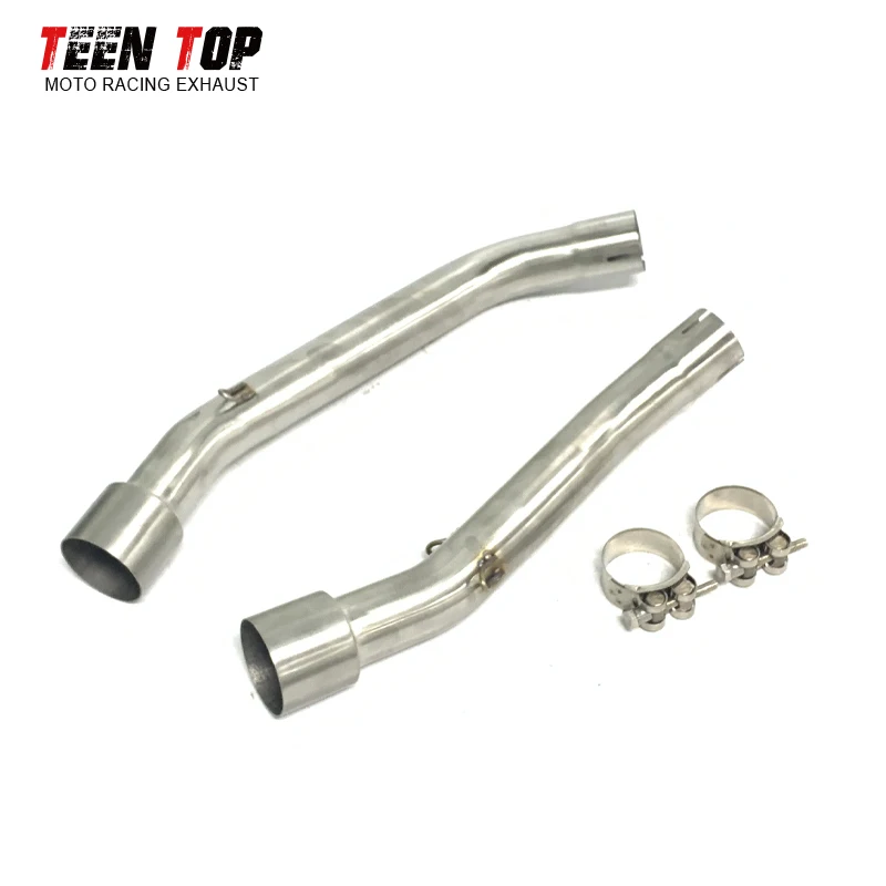 Slip-on Exhaust For Suzuki GSR250 GSR250S GSR250F Exhaust Muffler Elbow DB Killer GW250 Inazuma 12-17 51mm Dual Exhaust System