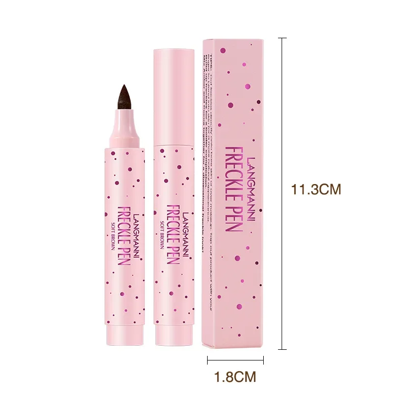 Natural Freckle Pen Waterproof Face Light Brown/Dark Eyeliner Dot Spot Pen Cosmetic Long-Lasting Makeup Tool Not Easy To Fade