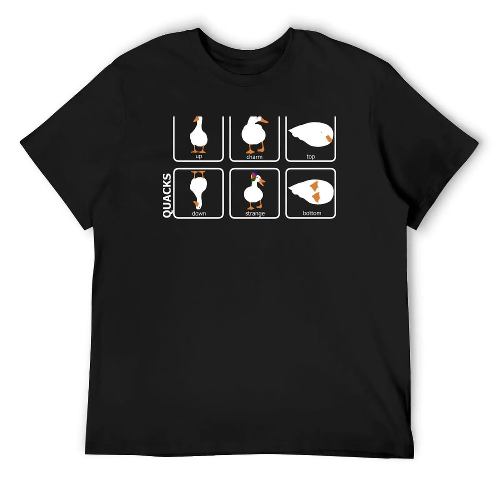 

Quacks T-Shirt T-shirts man graphics cheap stuff Men's cotton t-shirt