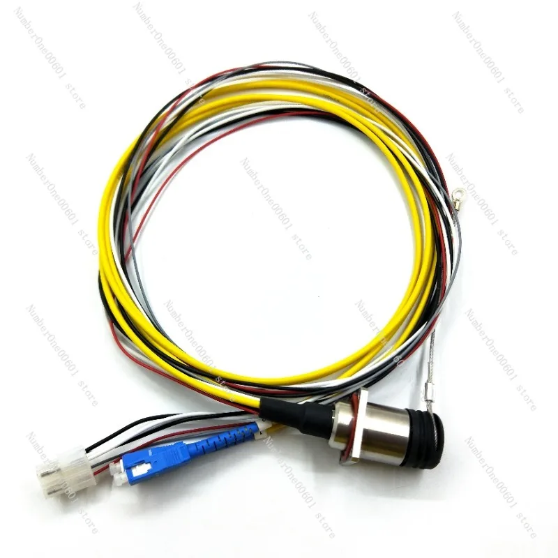 

Self-latching Connector SMPTE Hybrid Tactical fiber cable socket assembly