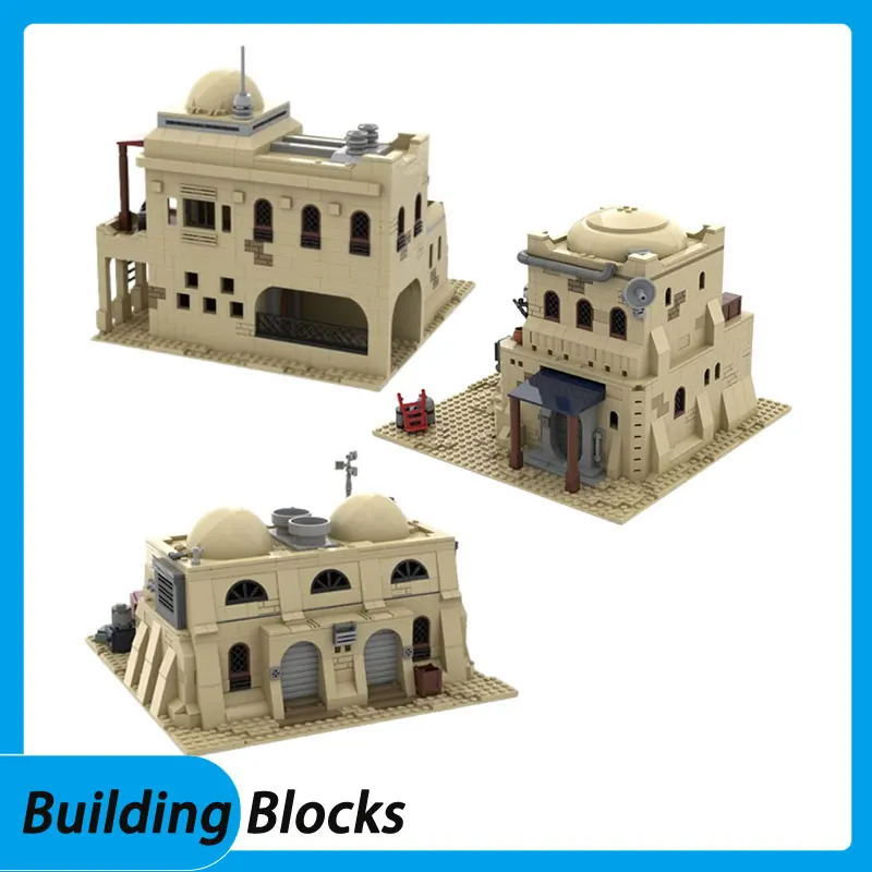 clearance-moc-123177-962pcs-123101-desert-building-castle-model-toy-gift-villa-set-small-particle-assembly-building-block-toy