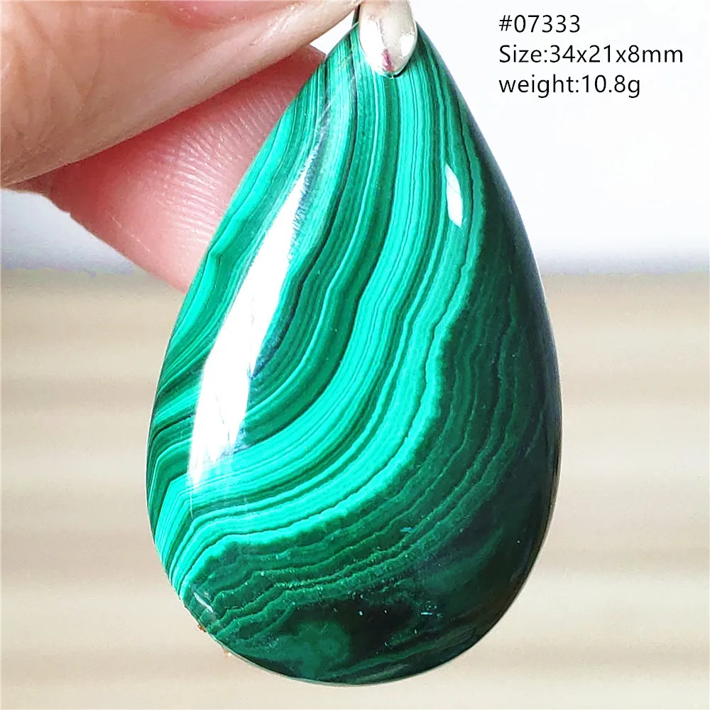 Natural Green Chrysocolla Malachite Pendant Jewelry Gemstone Women Men Malachite Necklace Fashion Jewelry  AAAAAA