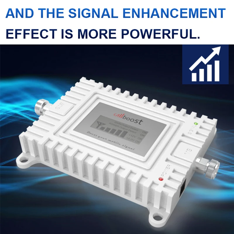 70dB 이득 GSM 4G LTE 850mHz DCS 2G 3G 신호 증폭기 GSM 휴대폰 신호 중계기 셀룰러 신호 부스터 안테나 키트