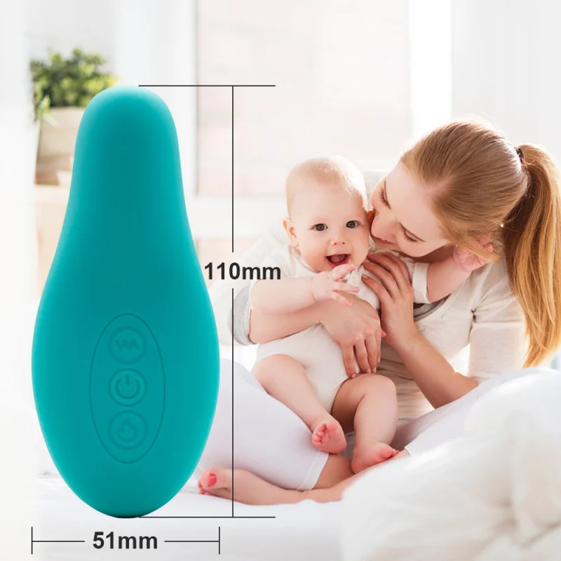 Women Postpartum Breast Milk Massage Device Vibrating Soft Breast Massager - Image 3